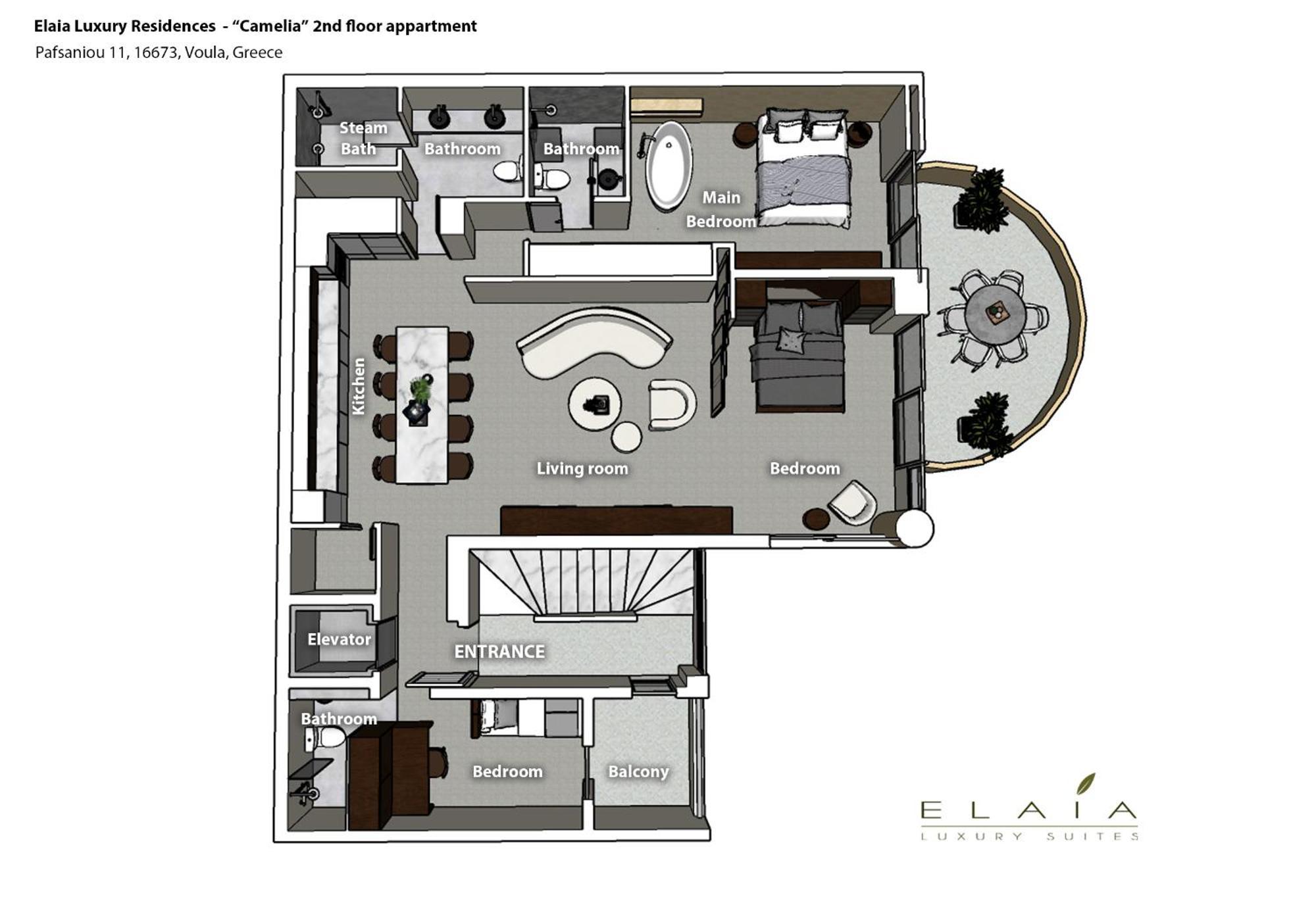 Elaia Luxury Residences Atény